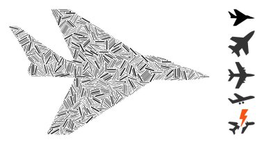 Mozaik Önleme Uçağı Simgesi Kapağı