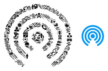 Sağlık Simgelerinden Mozaik Hava Damlası Kaynağı