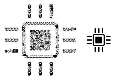Sağlık Ögelerinin Mozaik İşlemcisi
