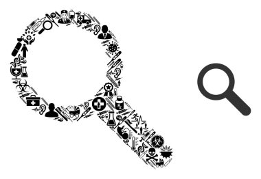 Tıp Ögelerinden Mozaik Araması