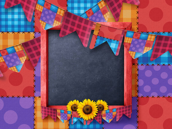 Festa Junina Background - arte pronta