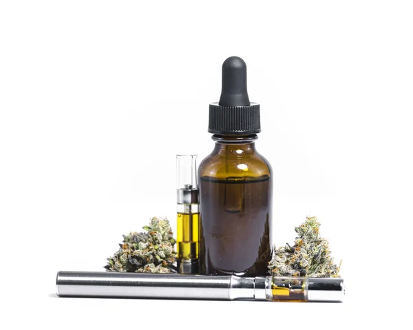Kenevir yağı ve esrar nugs ile Weed vape Pen