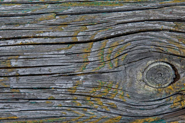Grote textuur en de achtergrond van houten planken, met resten van oude verf — Stockfoto