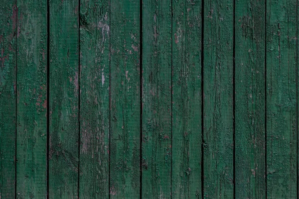 Textúra és háttér régi fa festett zöld festék. — Stock Fotó