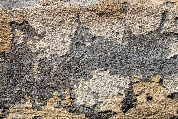 Fond et texture de briques anciennes et de béton recouverts de peinture — Photo