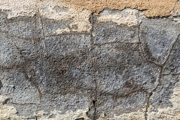 Fond et texture de briques anciennes et de béton recouverts de peinture — Photo
