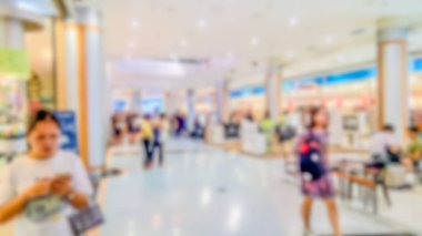 Mağaza - renkli bir arka plan bulanık ve tazelik modern perakende, mağaza veya perakende mağaza alışveriş merkezi iç arka plan, alışveriş kavramı soyut bulanık.