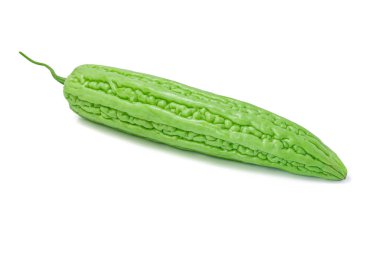 Acı kabaveya acı kavun, balsam armut, salatalık izole 