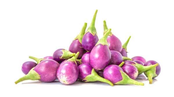 Eggplant. Fresh light purple eggplant isolated — Stock Photo, Image