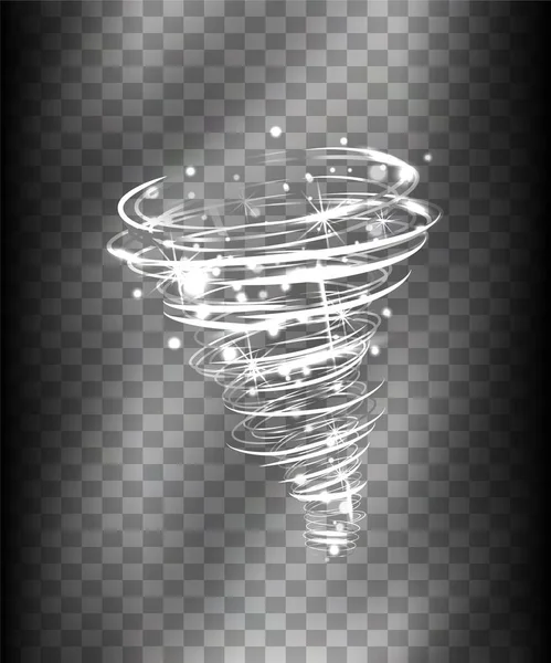 Effet de lumière ouragan — Image vectorielle