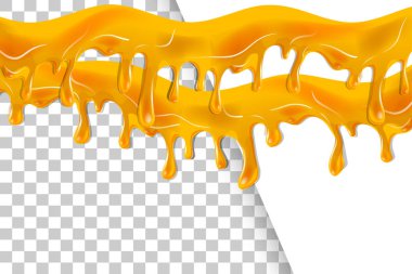 Splash sıvı bal damla