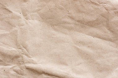 Dokulu kahverengi craft kağıt yakın çekim arka plan kopya alanı