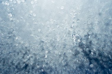 Parlak arka plan ışıltılı mavi bokeh arka plan