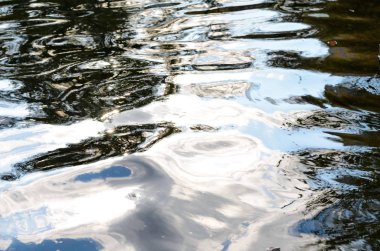 Doku sakinleştirmek karanlık su yüzeyi ile vurgulamaktadır 