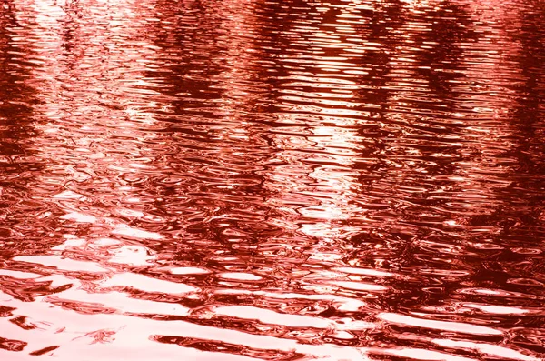 Абстрактний Фон Подрібненою Водою Тонований Червоний — стокове фото
