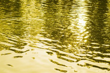Arka plan sakinleştirmek su altın sarı tonda