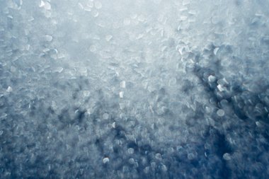 Parlak arka plan ışıltılı mavi bokeh arka plan