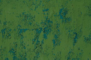 Doku Vintage demir duvar arka plan birçok kat boya ile boyanmış