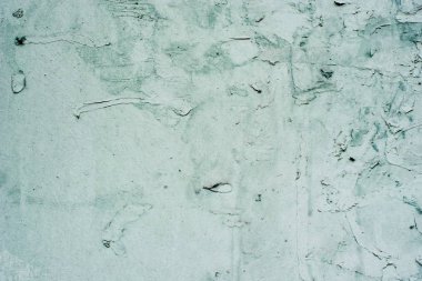 Arka plan mavi bir sıva ile kaplı ve boyalı dış, kaba dökme çimento ve beton duvar doku, dekoratif rustik kaplama