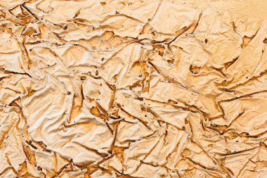 Arka plan sarı sıva kaplamalı ve boyalı dış, kaba dökme çimento ve beton duvar doku, dekoratif rustik kaplama