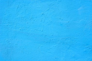 Çimento ve beton duvar doku, döküm sert bir mavi boyalı çimento duvar arka plan dekoratif rustik kaplama