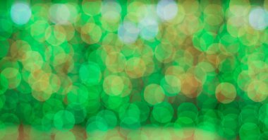 renkli ufuk arka plan woth Festival ışık bokeh