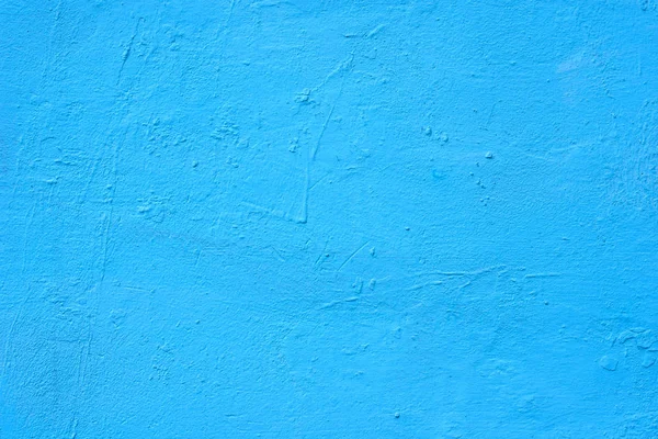 Фон Синей Покрашенной Цементной Стены Грубая Отливка Цемента Бетонной Стены — стоковое фото