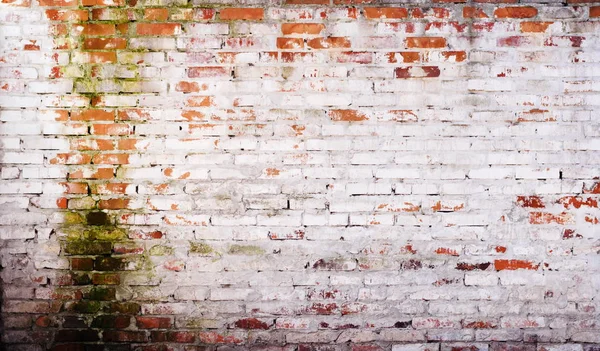 Старая Винтажная Красная Кирпичная Стена Цементными Швами Фоне Текстуры — стоковое фото