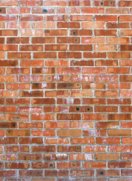 Textura Antigua Superficie Pared Ladrillo Rojo Con Cemento Costuras Hormigón — Foto de Stock