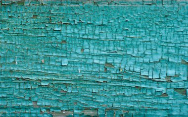 Yeşil ve mavi arka plan boyalı ahşap doku boyalı ahşap panoları