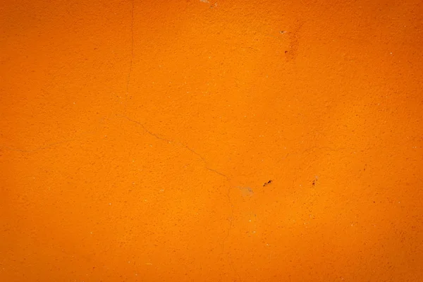 Background Orange Stucco Coated Painted Exterior Rough Cast Cement Concrete — Stock Photo, Image