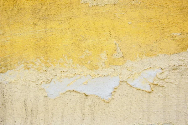 노란색 시멘트와 콘크리트 질감의 캐스팅을 — 스톡 사진