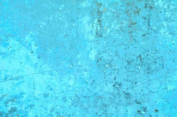 Çatlak ve delikler ile çimento gri duvar dokusu 