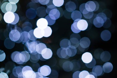 Festival ışık bokeh ile soyut renkli ufuk arka plan