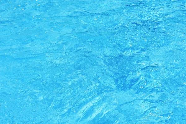 Bakgrund Ren Blå Krusade Vatten Swimmingpool Hotell — Stockfoto
