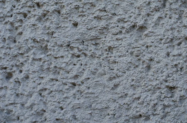 Sfondo Uno Stucco Grigio Rivestito Verniciato Esternamente Grezzo Getto Cemento — Foto Stock