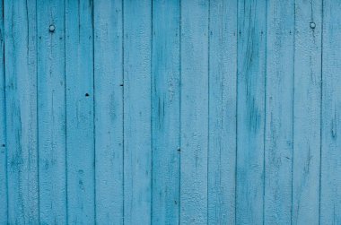 Yıpranmış yeşil ve mavi boyalı ahşap tahta doku kırık