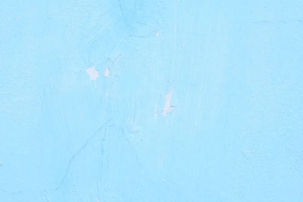 Цементний Пофарбований Старий Фон Стіни Дитячо Блакитна Пастельна Кольорова Текстура — стокове фото