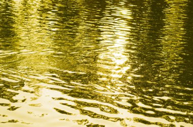 Arka plan sakinleştirmek su altın sarı tonda