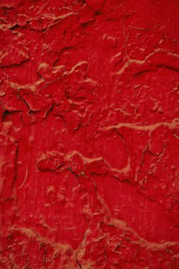 Vintage paslı kırmızı demir duvar arka plan doku boya ve pas birçok katmanları ile