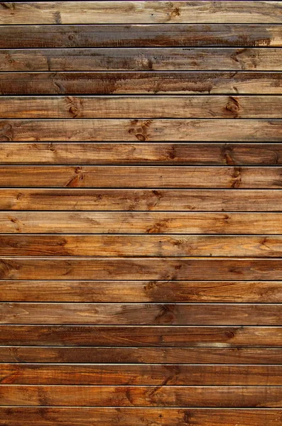 Background Natural Knotted Wood Fence Wooden Texture — Stock Photo, Image