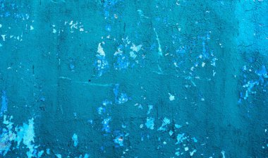 Duvar arka plan, bebek mavisi pastel renk boyalı çimento