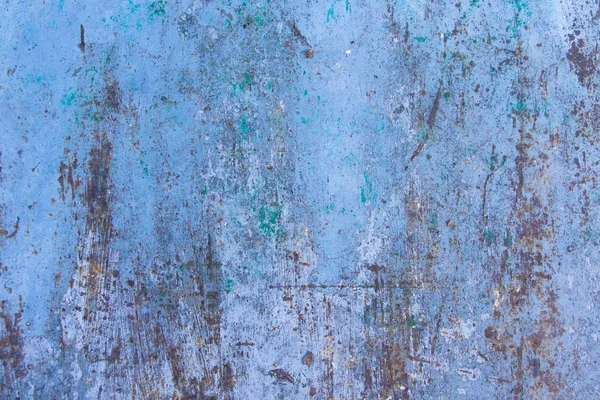 Texture de fond de mur de fer peint rouillé vintage — Photo