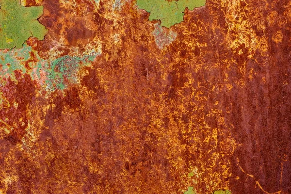 Vintage boyalı demir duvar arka plan dokusu — Stok fotoğraf