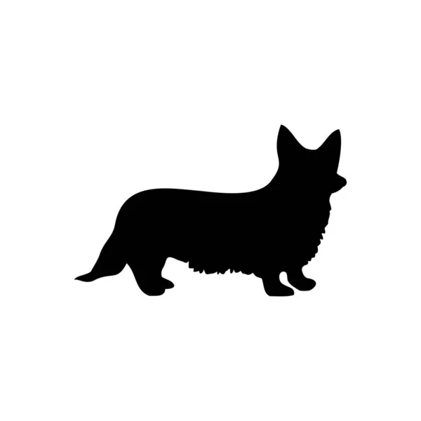 Corgi Dog Vector Illustration — 스톡 벡터