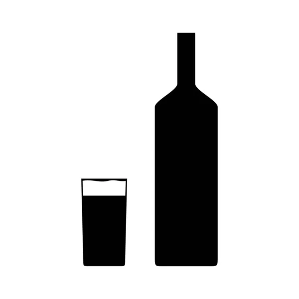 ガラス瓶のベクトル図です — ストックベクタ