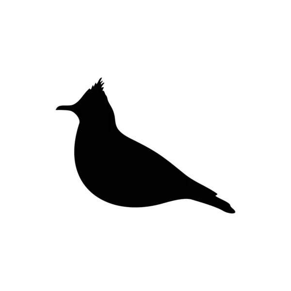 Icono Pájaro Ilustración Vector — Archivo Imágenes Vectoriales