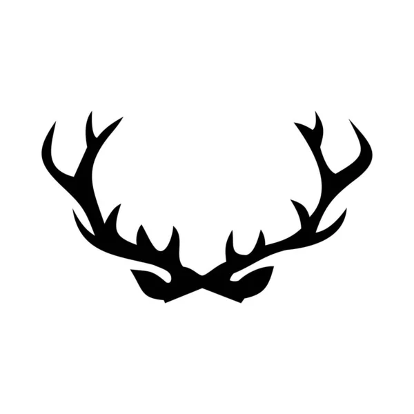 Deer Antler Vector Illustration — Stock Vector