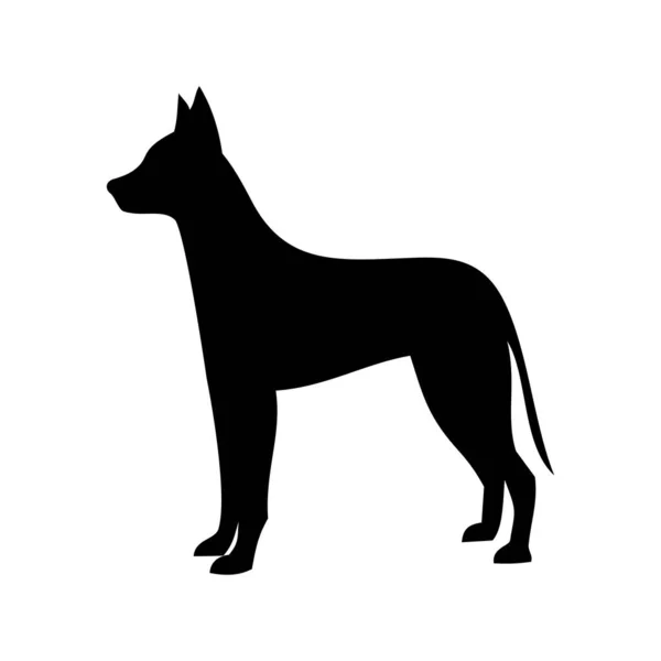 Иконка Собаки Порода Собаки Векторная Иллюстрация — стоковый вектор