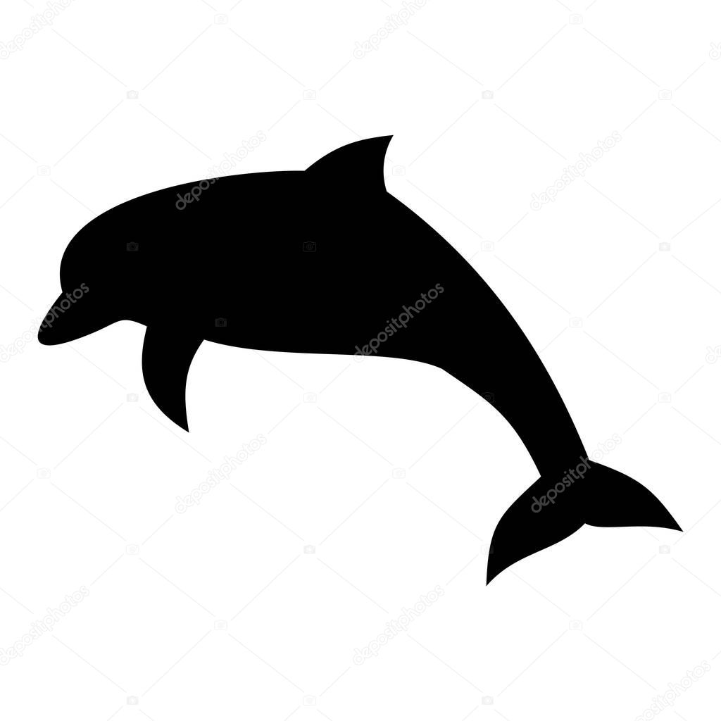 Dolphin of the sea,vector illustration